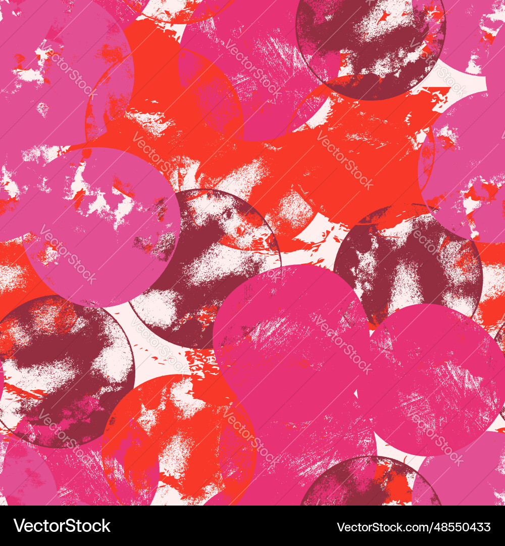 Abstract seamless pattern with circles and rounds Abstract seamless pattern with circles and rounds Vector Image