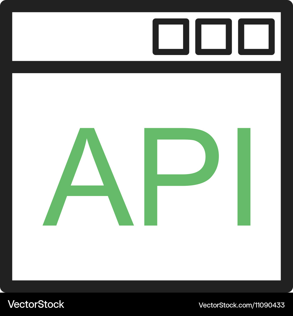 Api Vector Image
