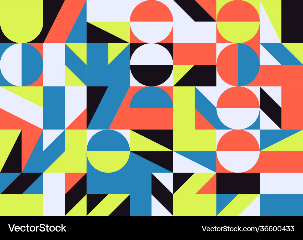 Mosaic abstract pattern design Mosaic abstract pattern design vector image