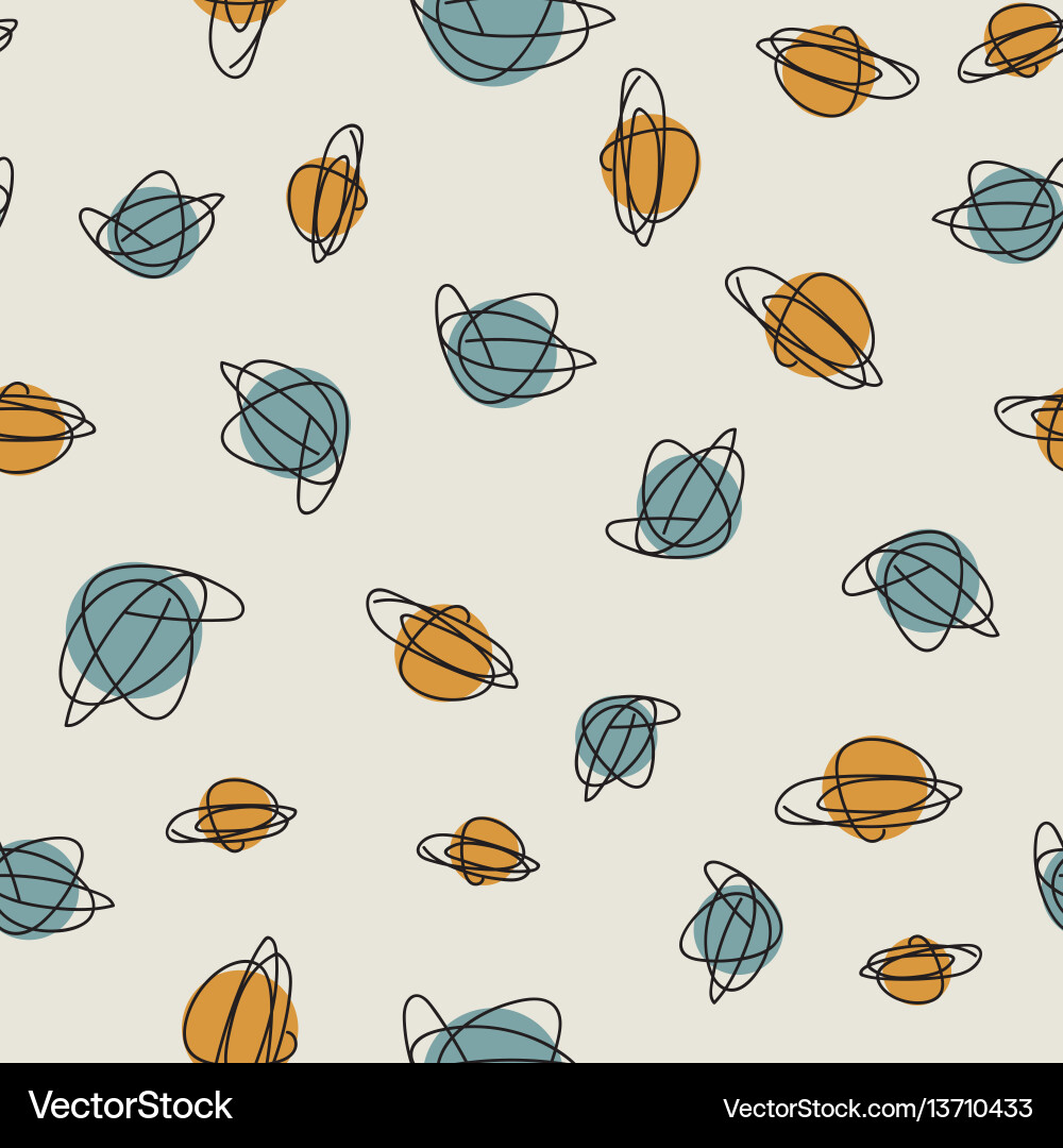 Retro Circle Pattern vector image