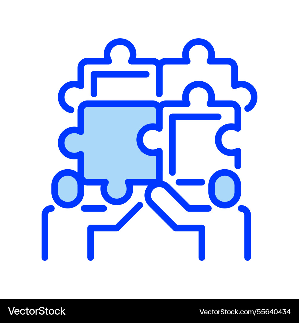 Problem solving line icon universal creative Problem solving line icon universal creative vector image