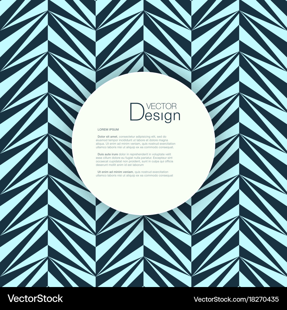 Abstract background with text box vector image