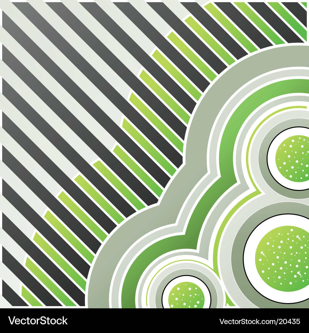 Abstract Gradient Circles Background Vector Image