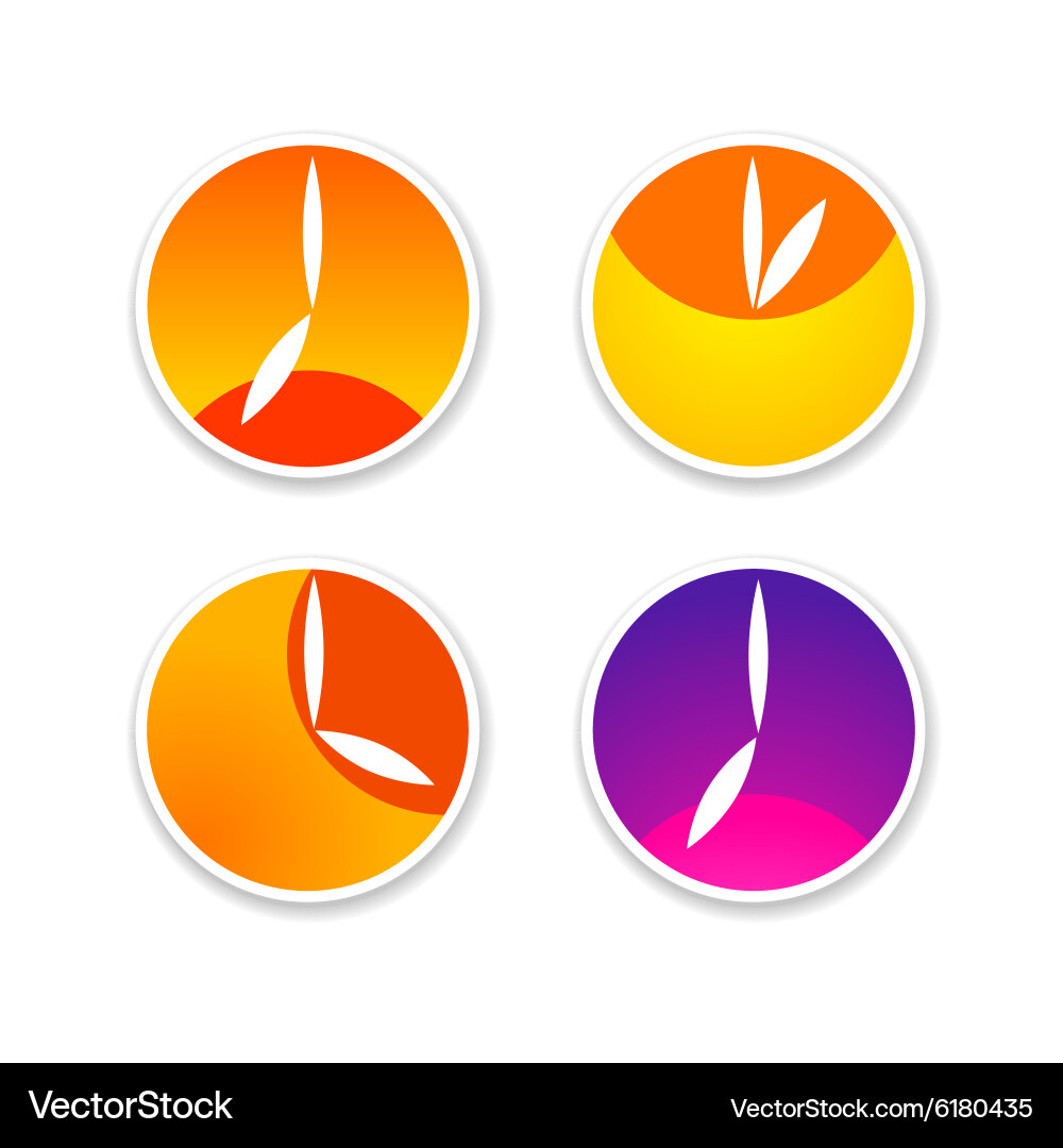 Clock Icons - Time Concepts vector image