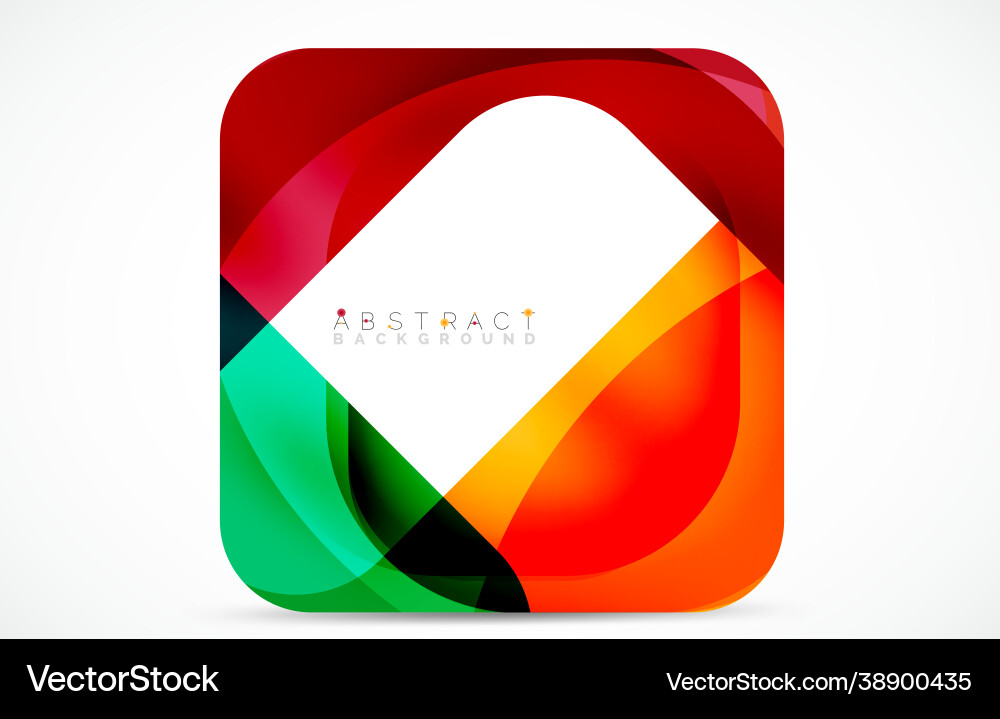 Minimal background abstract square shape Minimal background abstract square shape vector image
