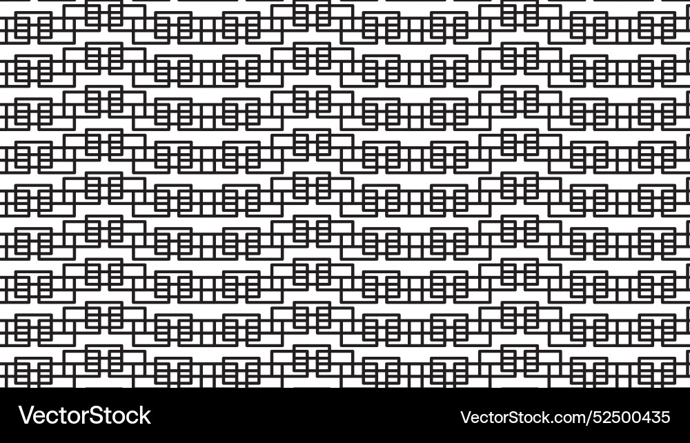 Rectangle shape seamless pattern Vector Image