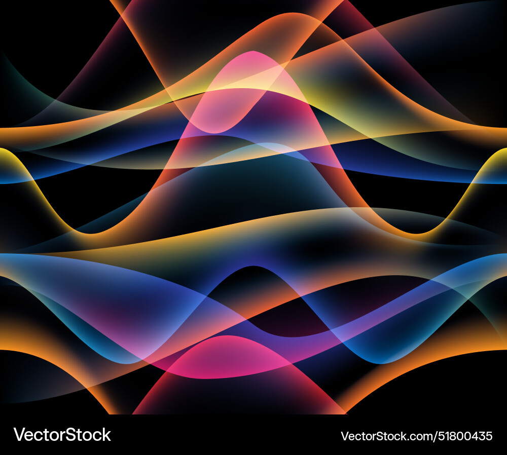 Wavy Abstract Pattern vector image