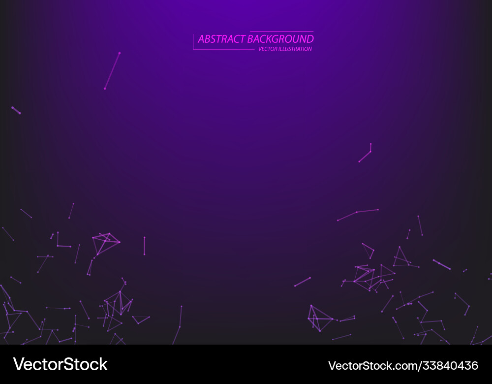 Abstract particles and lines plexus effect Abstract particles and lines plexus effect vector image