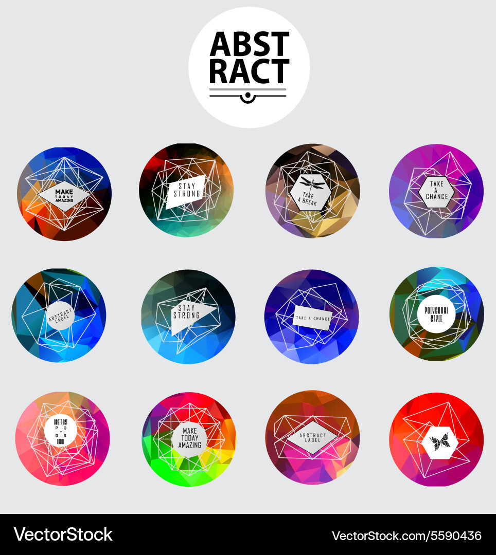 Universal modern icons for web and mobile app Vector Image