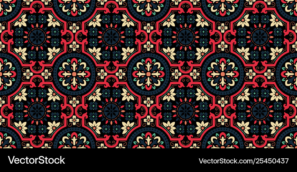 Damask seamless pattern background elegant Damask seamless pattern background elegant Vector Image