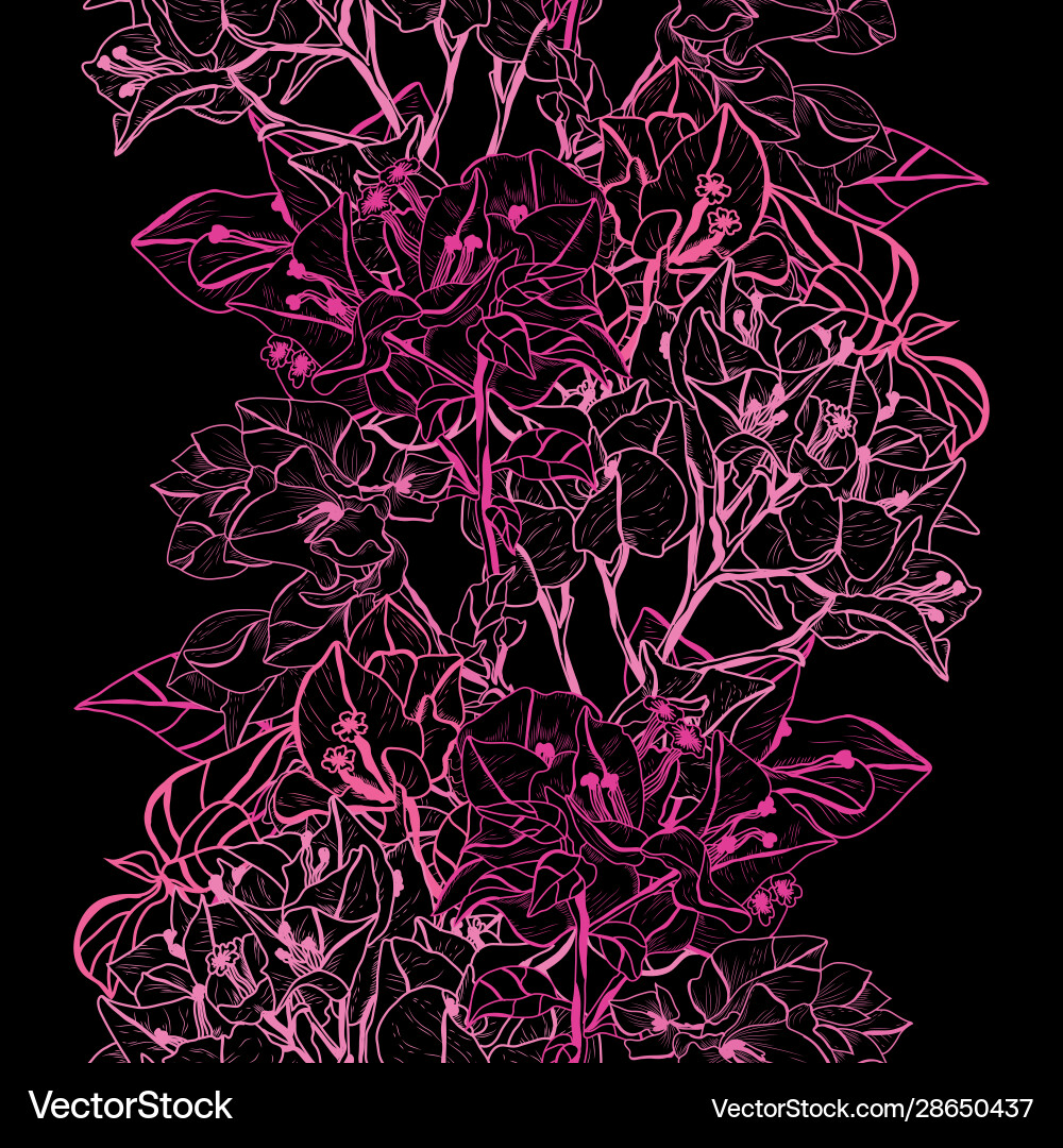 Floral Seamless Muster Floral Seamless Muster vektorbild