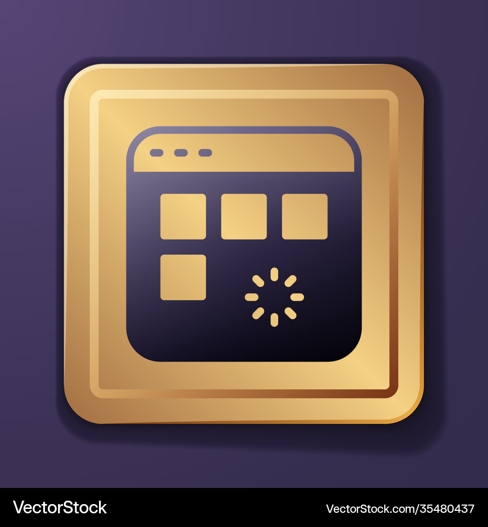 Purple loading a data window with progress bar Purple loading a data window with progress bar Vector Image
