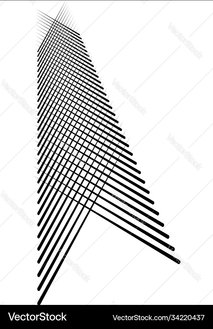 Random lines stripes grid mesh abstract reticular vector image