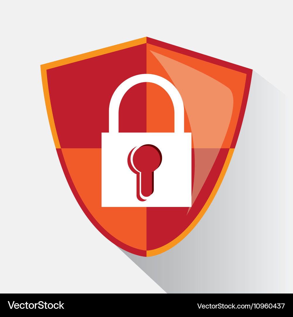 Security data and cyber system design Vector Image