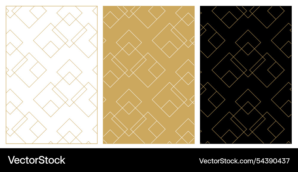 Set of patterns with crosses stripes lines Set of patterns with crosses stripes lines vector image