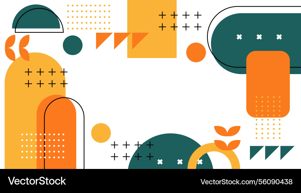 Abstract geometric background with colorful Abstract geometric background with colorful Vector Image