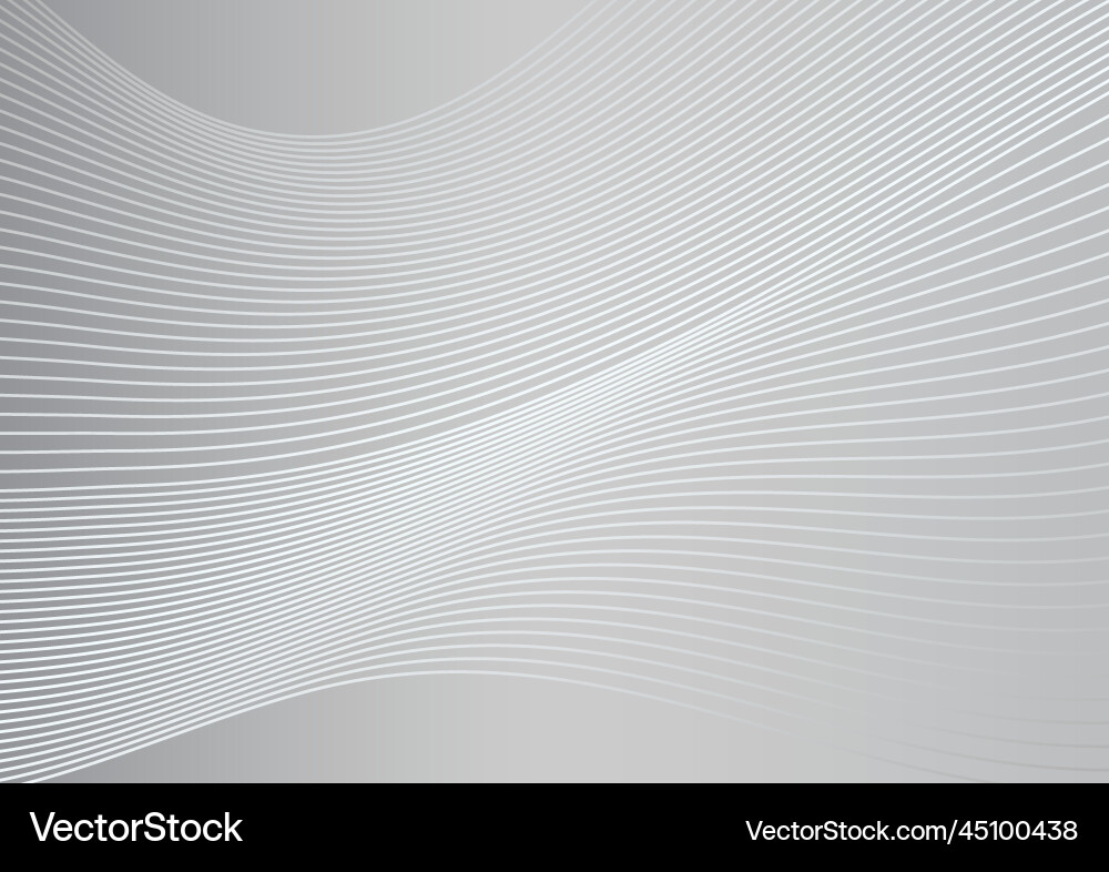 Abstract layout in a4 size gray wave background vector image