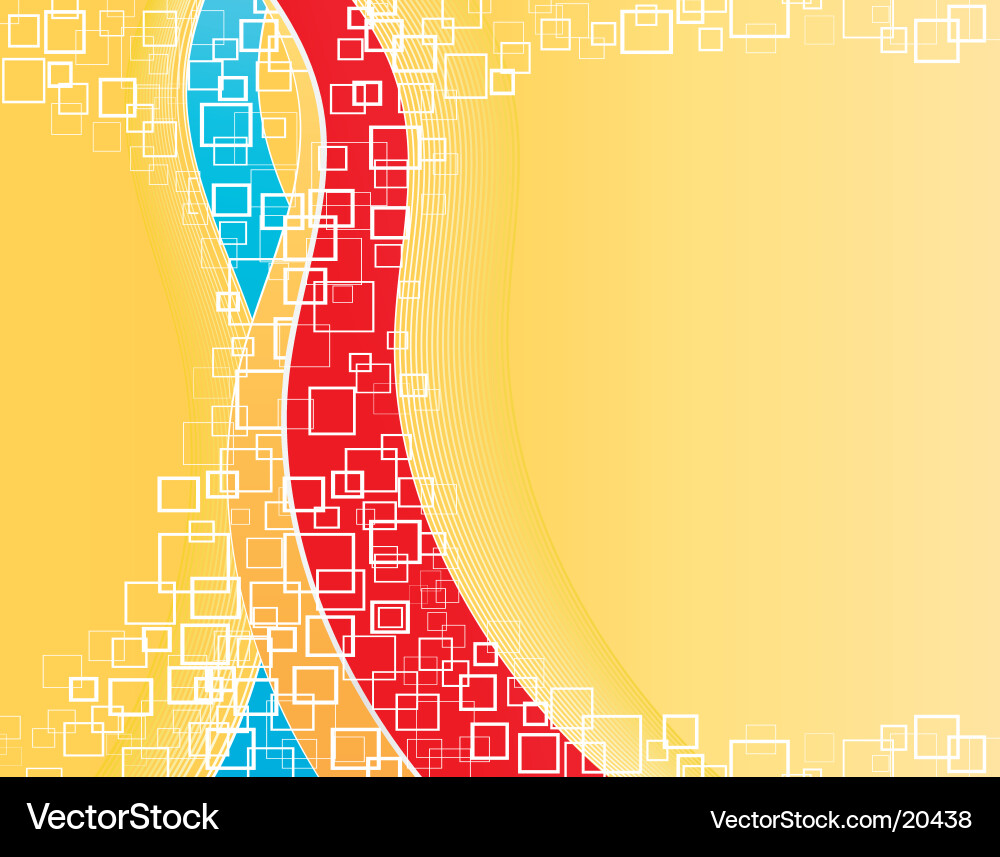Dynamic Squared Background vector image