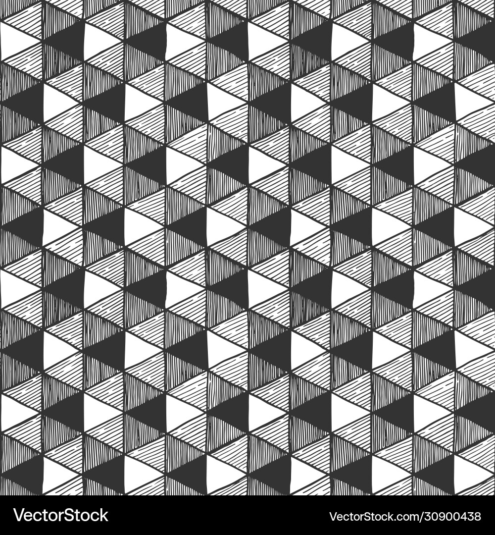 Impossible Geometry Pattern vector image