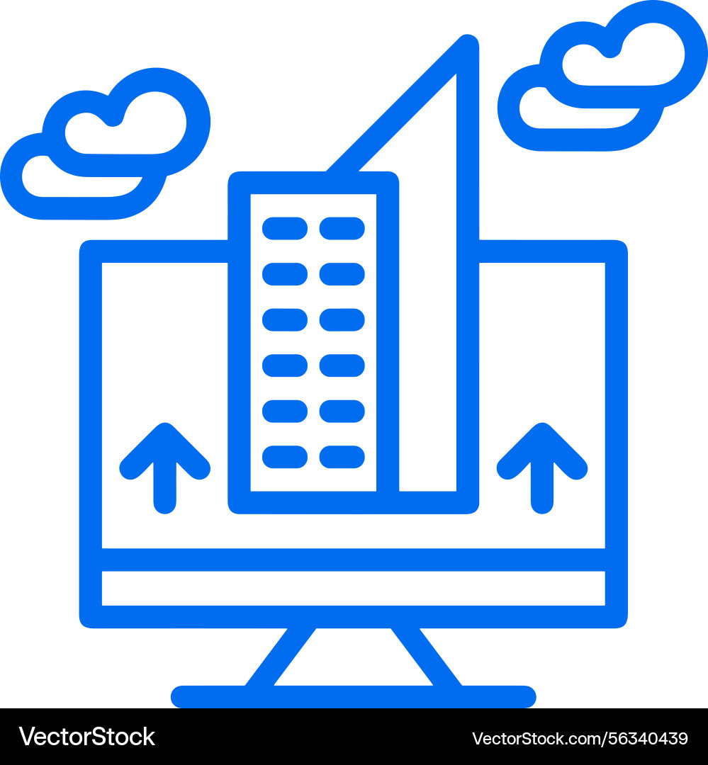 Computer icon symbol image Computer icon symbol image Vector Image