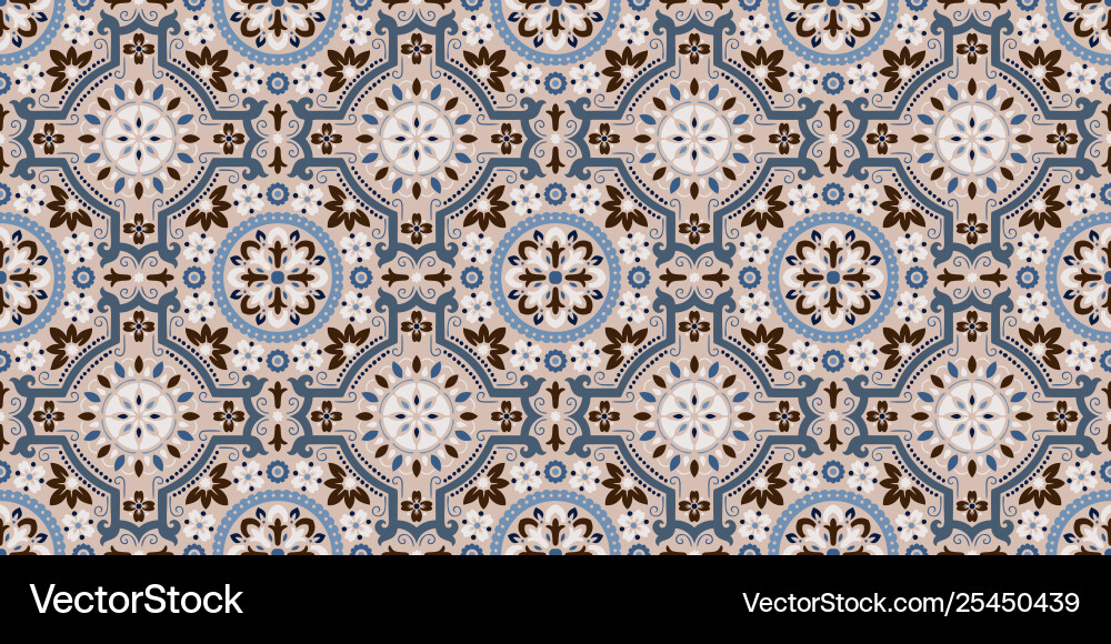 Damask seamless pattern background elegant Damask seamless pattern background elegant vector image