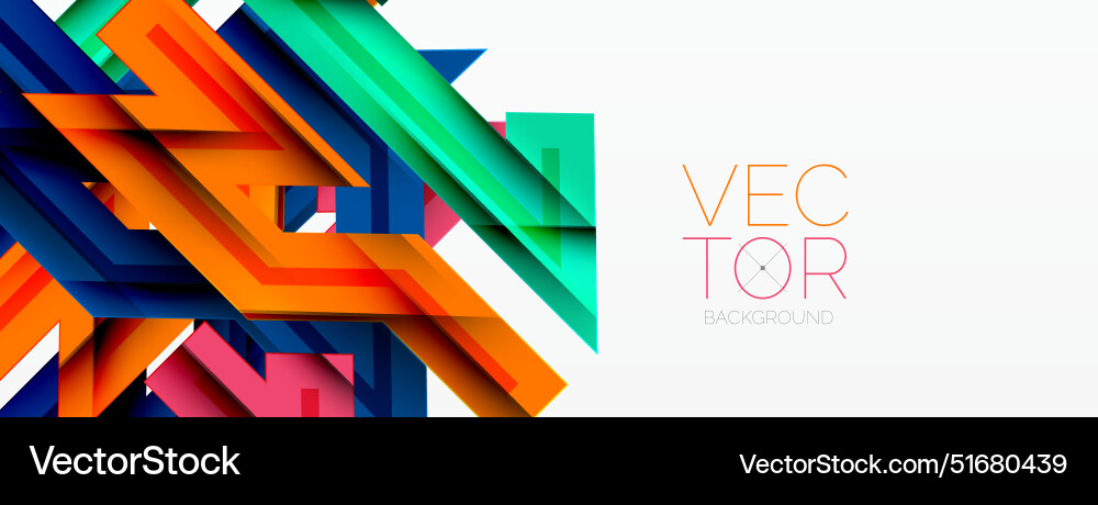 Dynamic lines geometric background Dynamic lines geometric background vector image