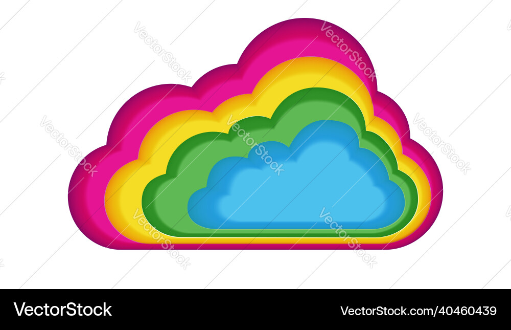 Paper layered background abstract Paper layered background abstract vector image