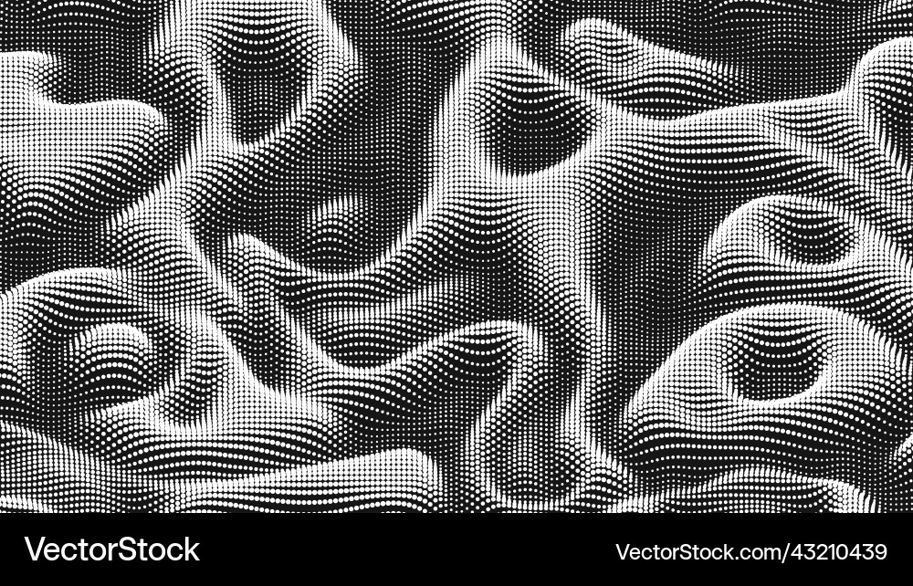 Point wave noise texture abstract dot background Point wave noise texture abstract dot background vector image