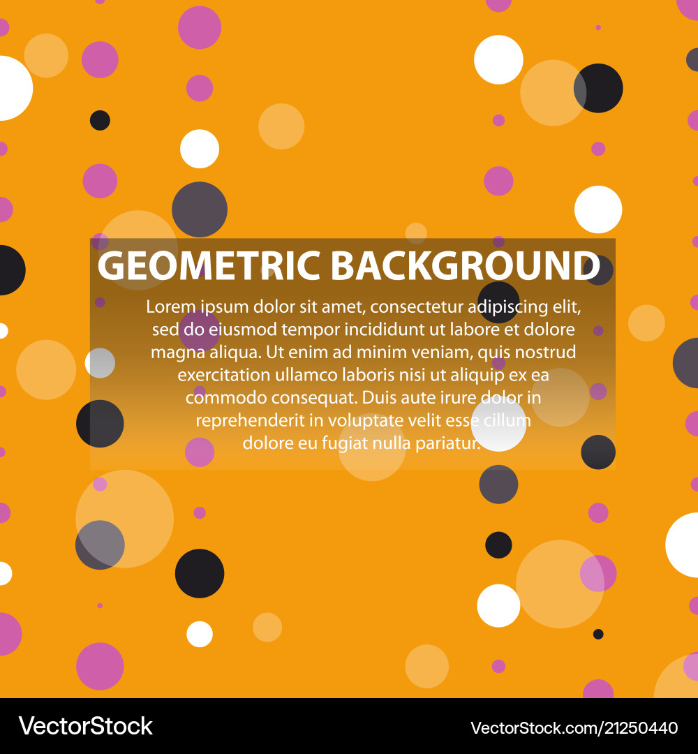 Abstract geometric pattern and background Vector Image