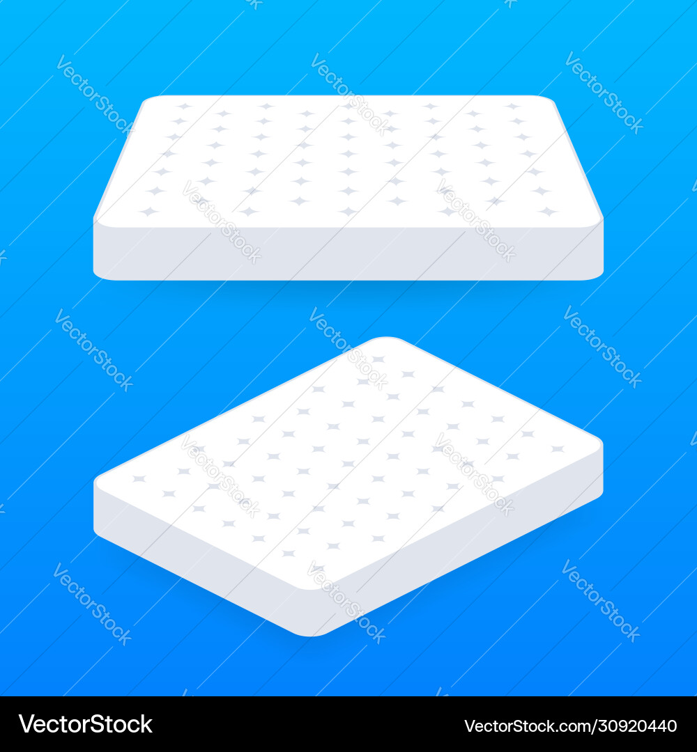 Doppelbett bequeme Matratze schlafen Doppelbett bequeme Matratze schlafen vektorbild