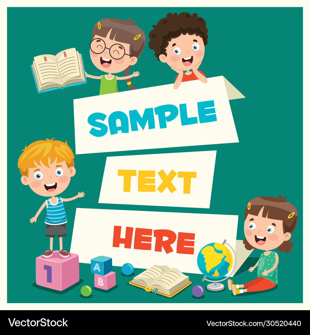 Frame with copy space Vector Image