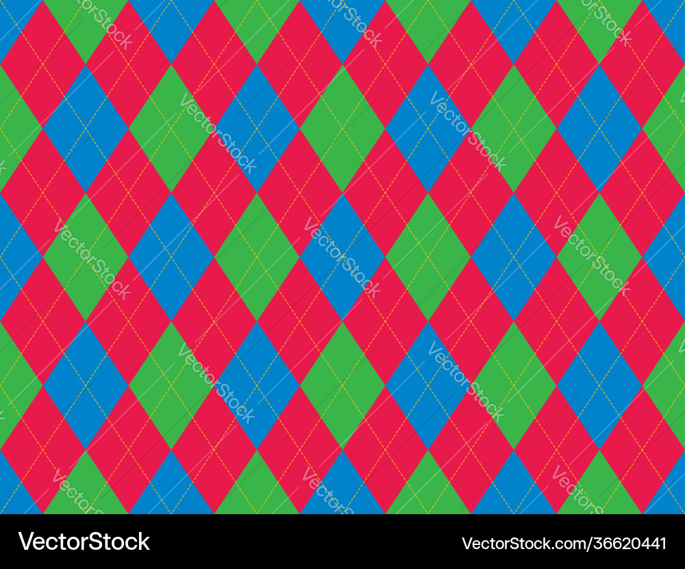 Argyle pattern seamless fabric texture background Argyle pattern seamless fabric texture background Vector Image