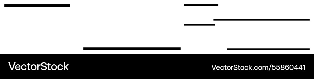 Minimalist design with horizontal lines of varied Minimalist design with horizontal lines of varied Vector Image