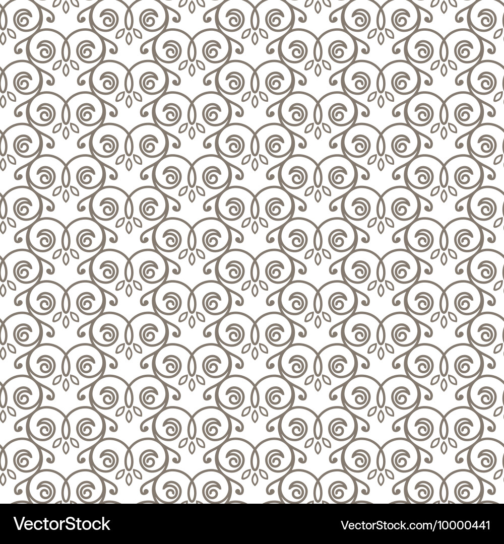 Seamless pattern of abstract leaves background Vector Image