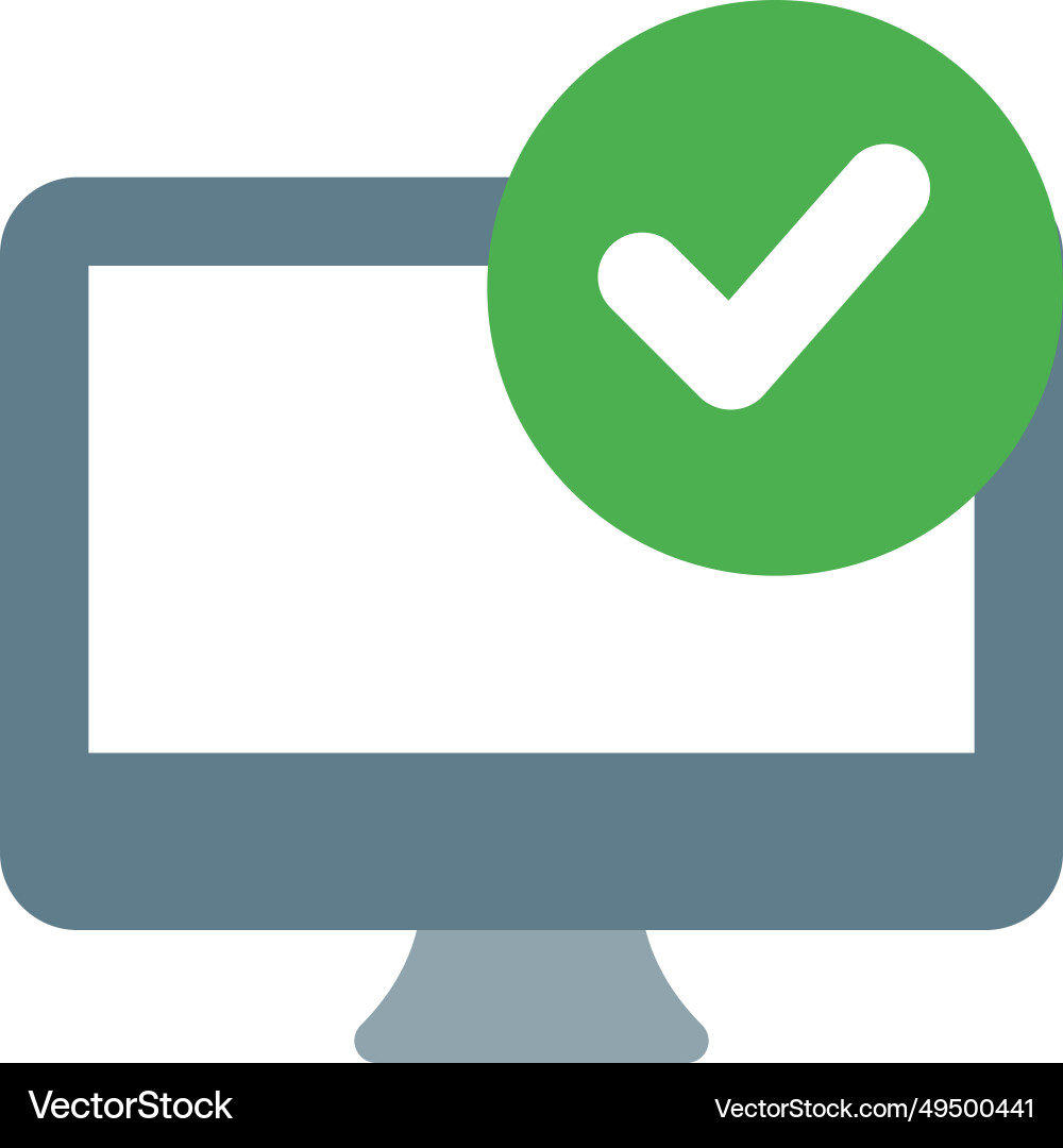 Task and to-do list management on desktop vector image