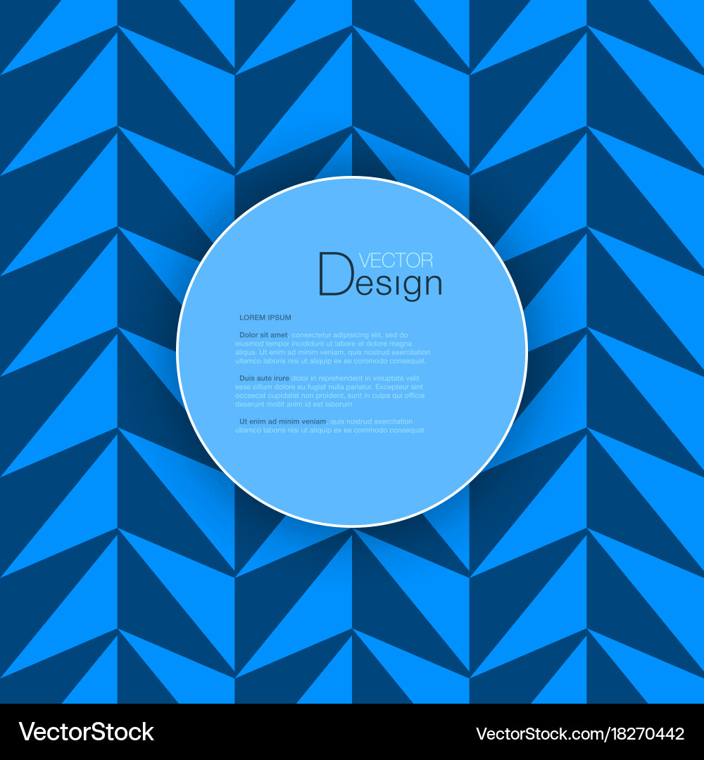 Abstract background with text box vector image