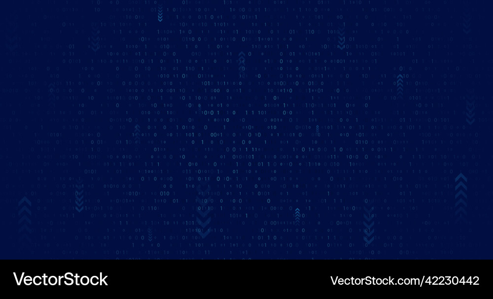 Abstrakt Null und eine Zahl binärer Code Abstrakt Null und eine Zahl binärer Code vektorbild