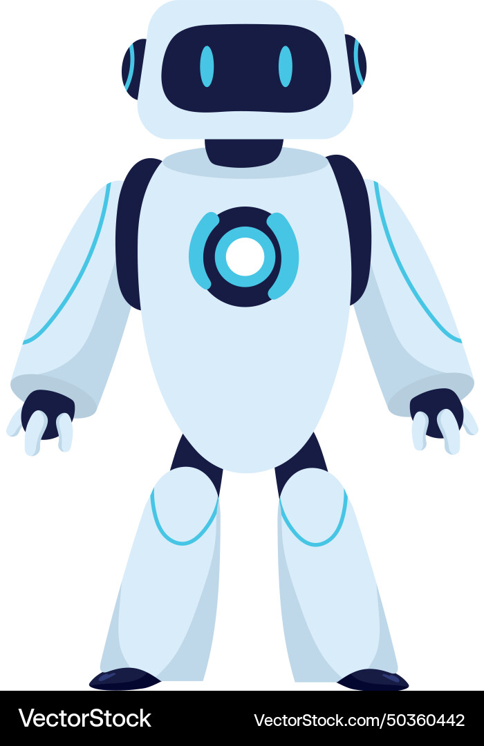 Advanced robotics automated vector image
