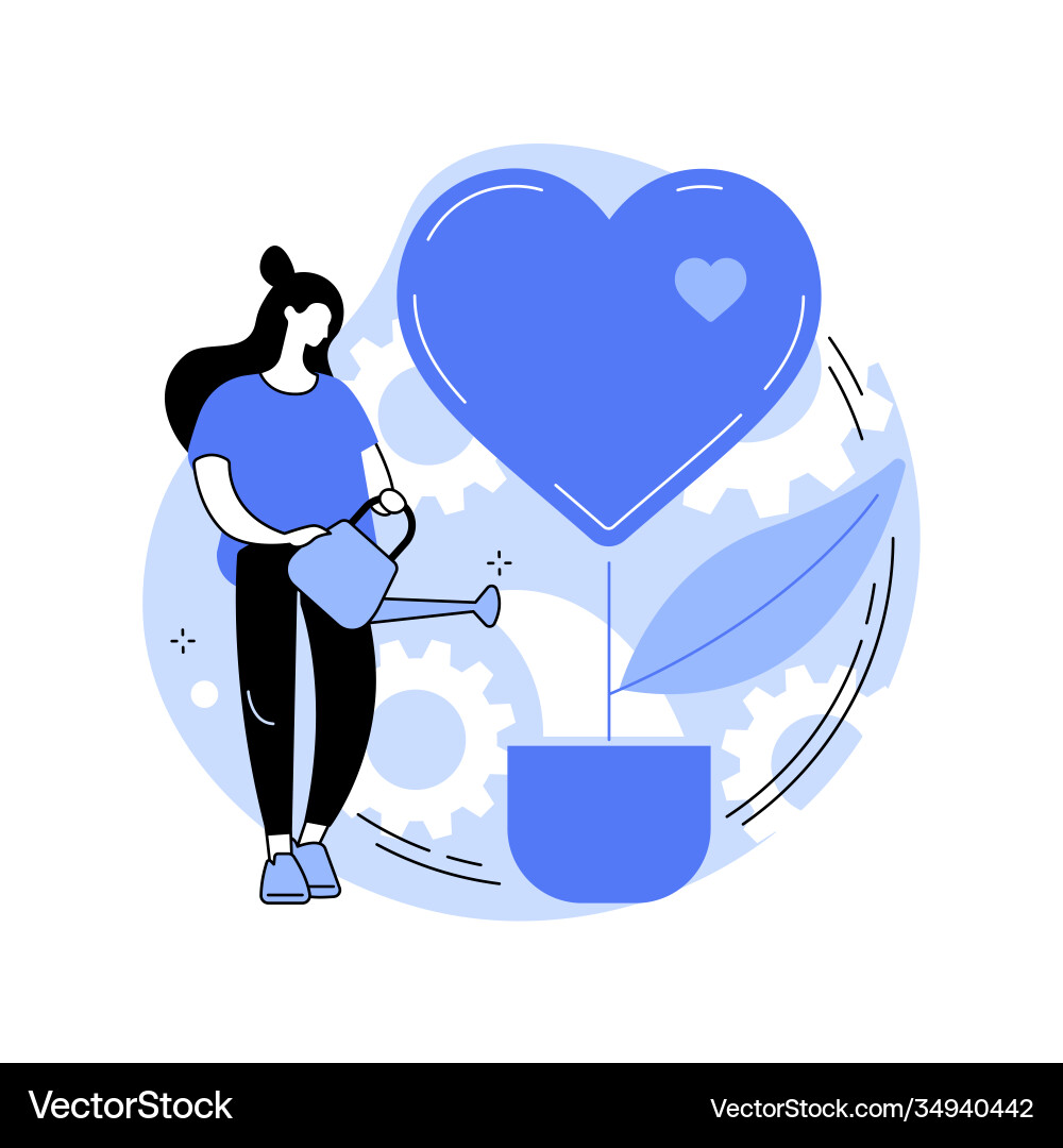 Donation abstract concept Vector Image
