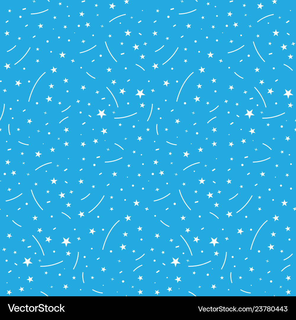 Colorful abstract confetti seamless pattern Vector Image