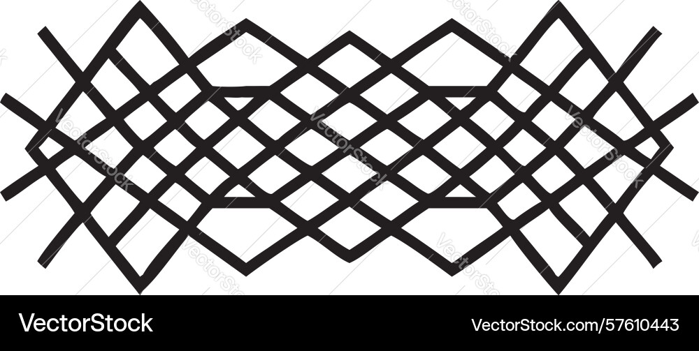 Diagonale Rastermuster dynamisch abstrakt linear vektorbild