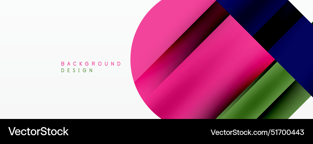Geometric diagonal line and circle shape wide Geometric diagonal line and circle shape wide vector image