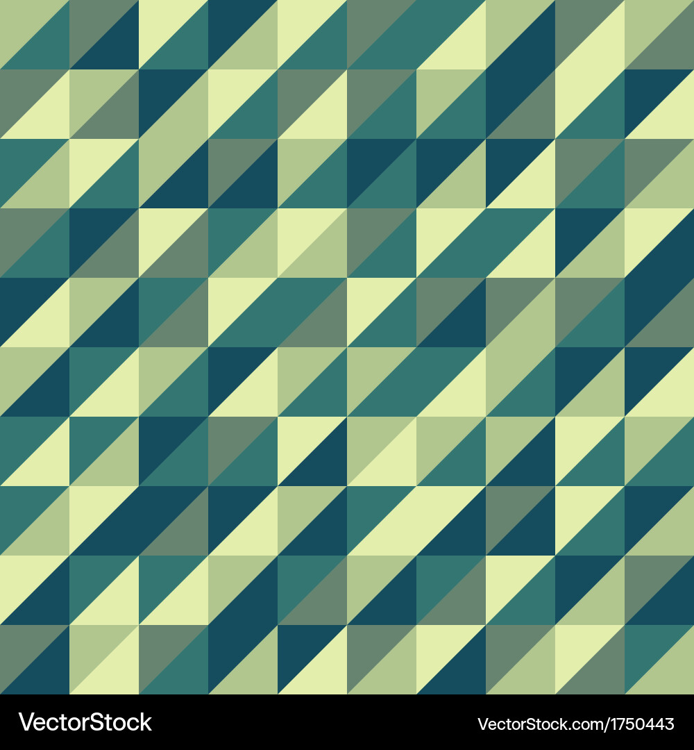 Geometric Retro Pattern vector image