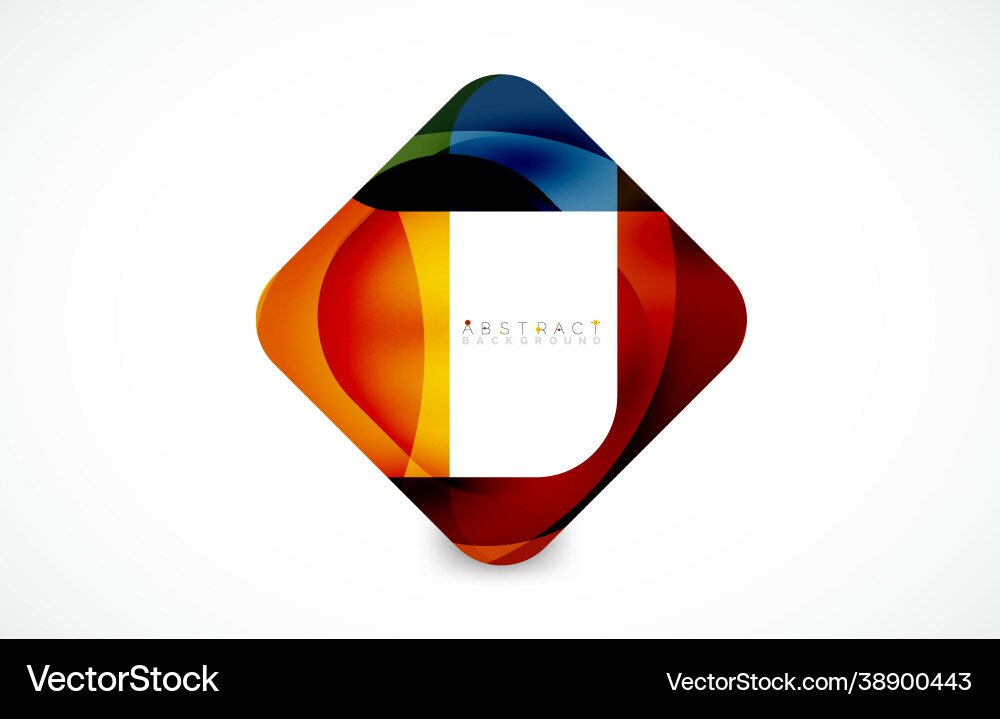 Minimal background abstract square shape Minimal background abstract square shape vector image