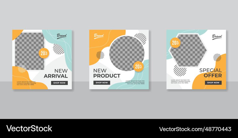 Modern social media banner template can be edited Modern social media banner template can be edited vector image
