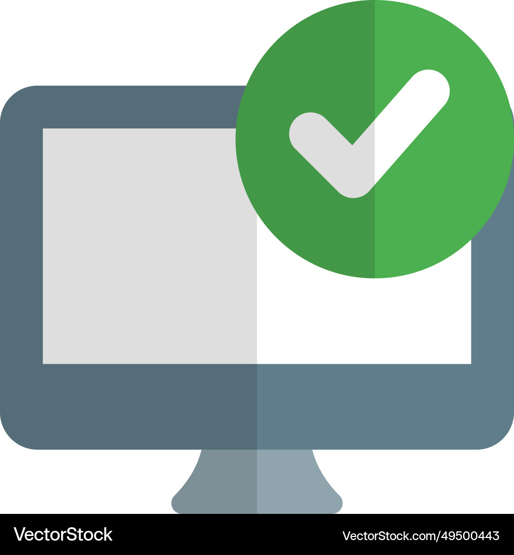Task and to-do list management on desktop vector image