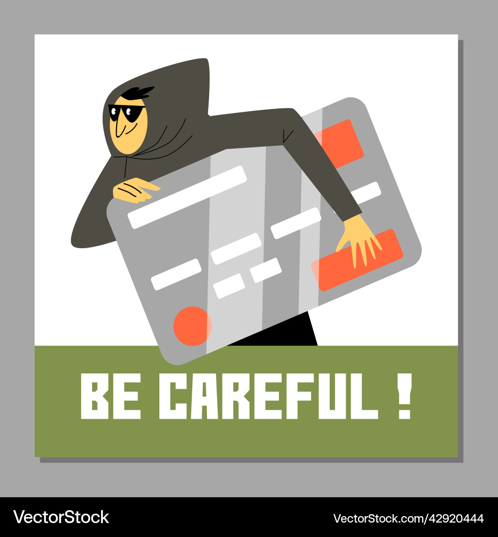 Banner warning of hacker activity and cybercrime Banner warning of hacker activity and cybercrime vector image