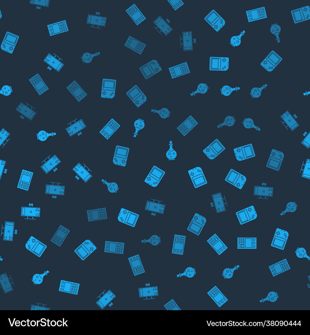 Set create account screen portable video game Vector Image