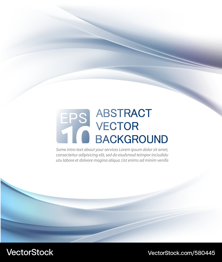 Abstract Wave Background Vector Image