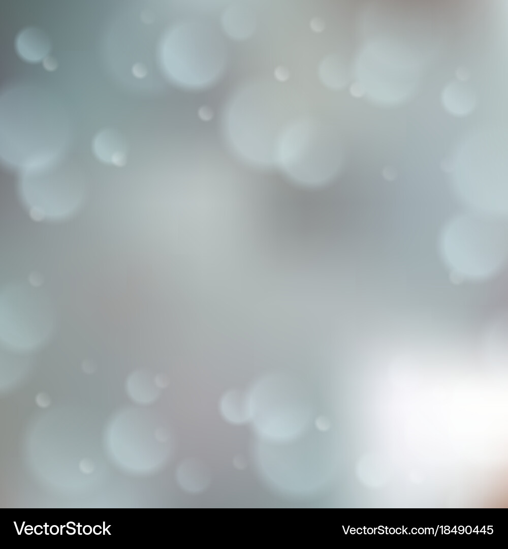 Blurred background with bokeh effect Vector Image